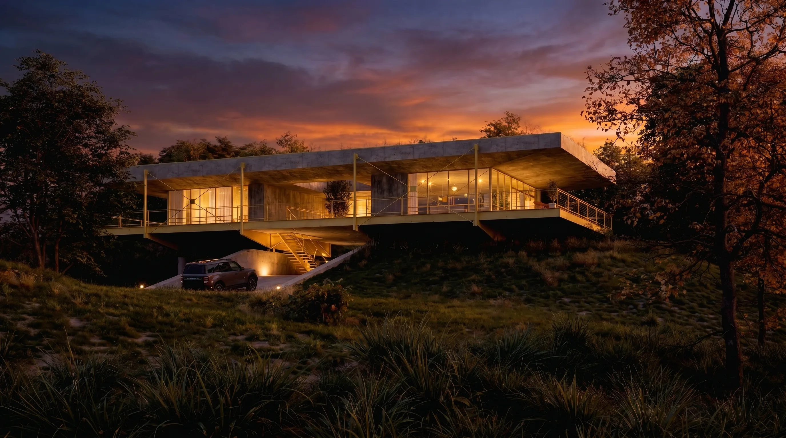 Refugio Cota - Sunset