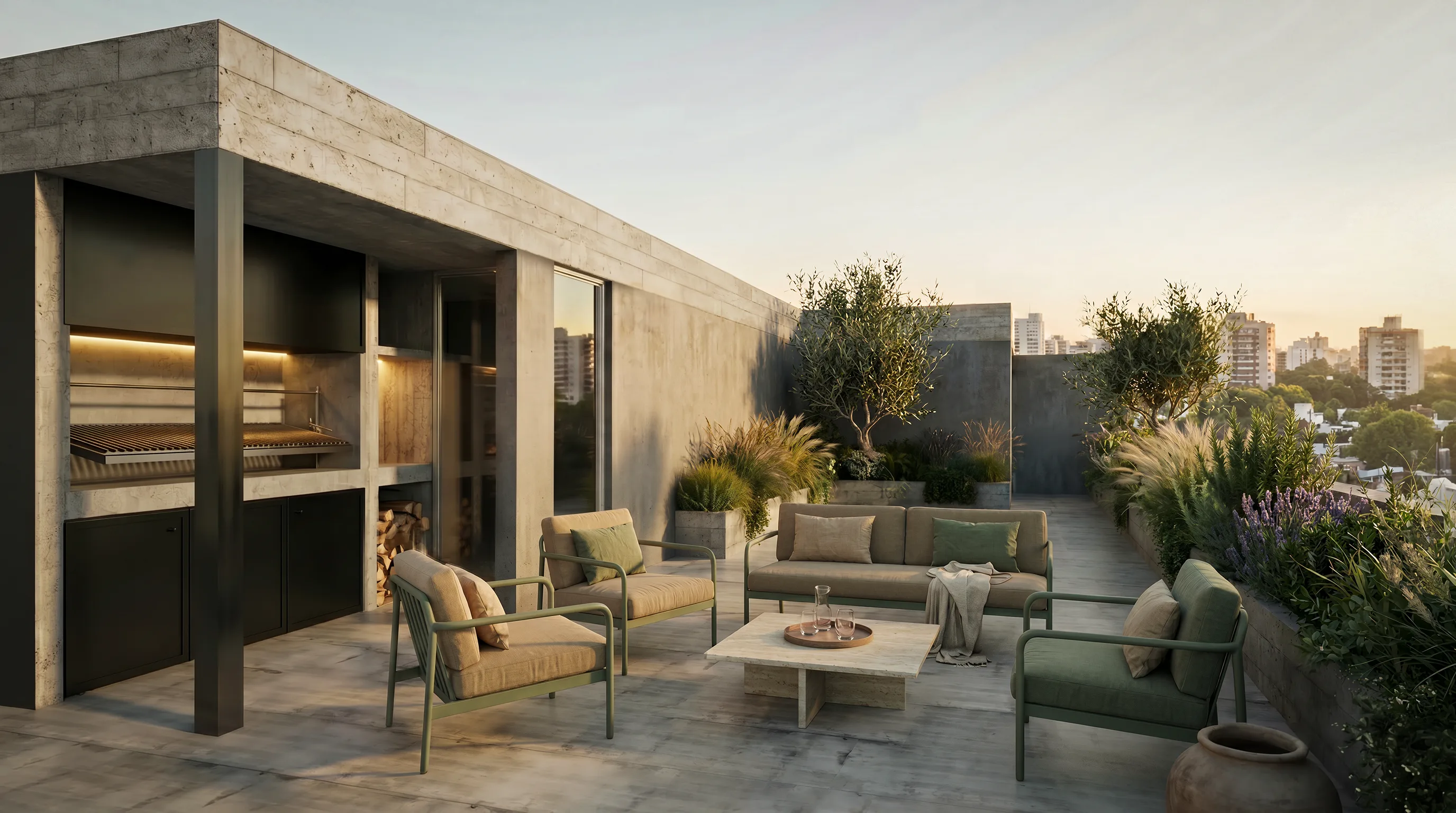 Vértice Building - Terrace